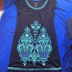 INC embroidered dress- Size XL